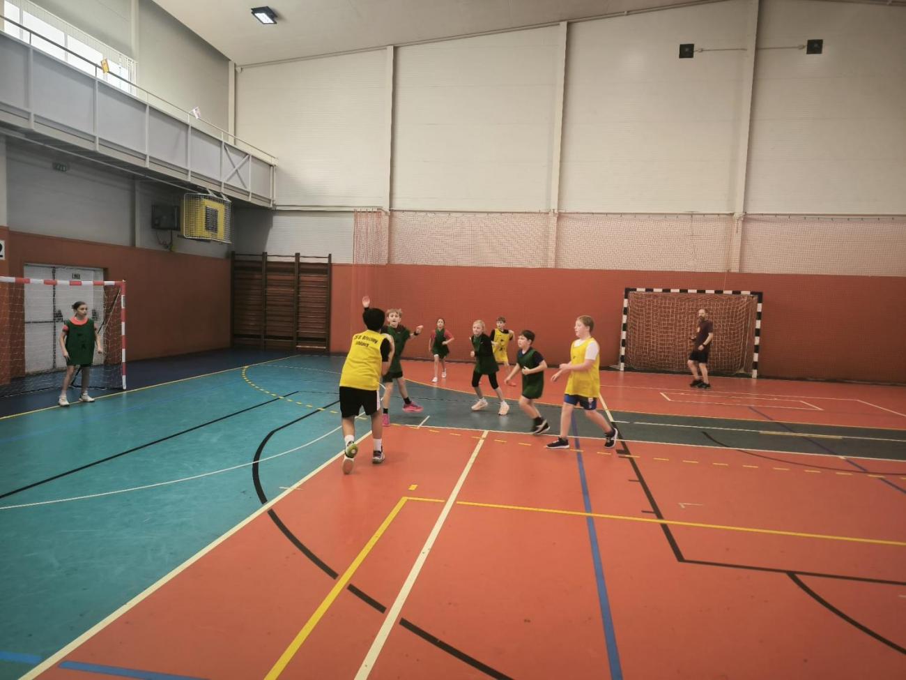 Školní liga v miniházené