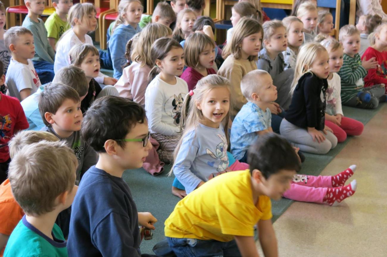 Předvánoční setkání s „Koťaty“ z MŠ Mašinka