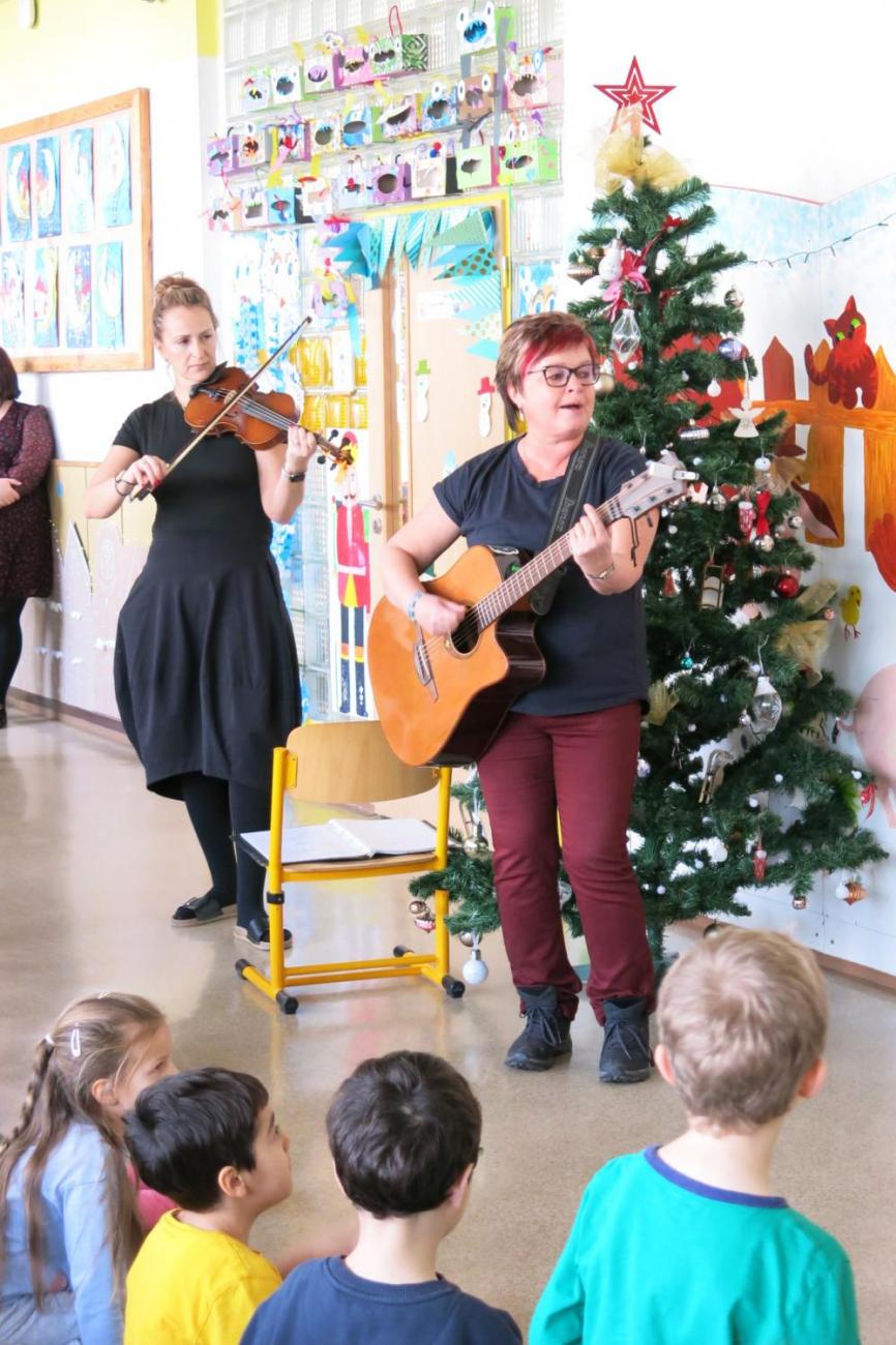 Předvánoční setkání s „Koťaty“ z MŠ Mašinka