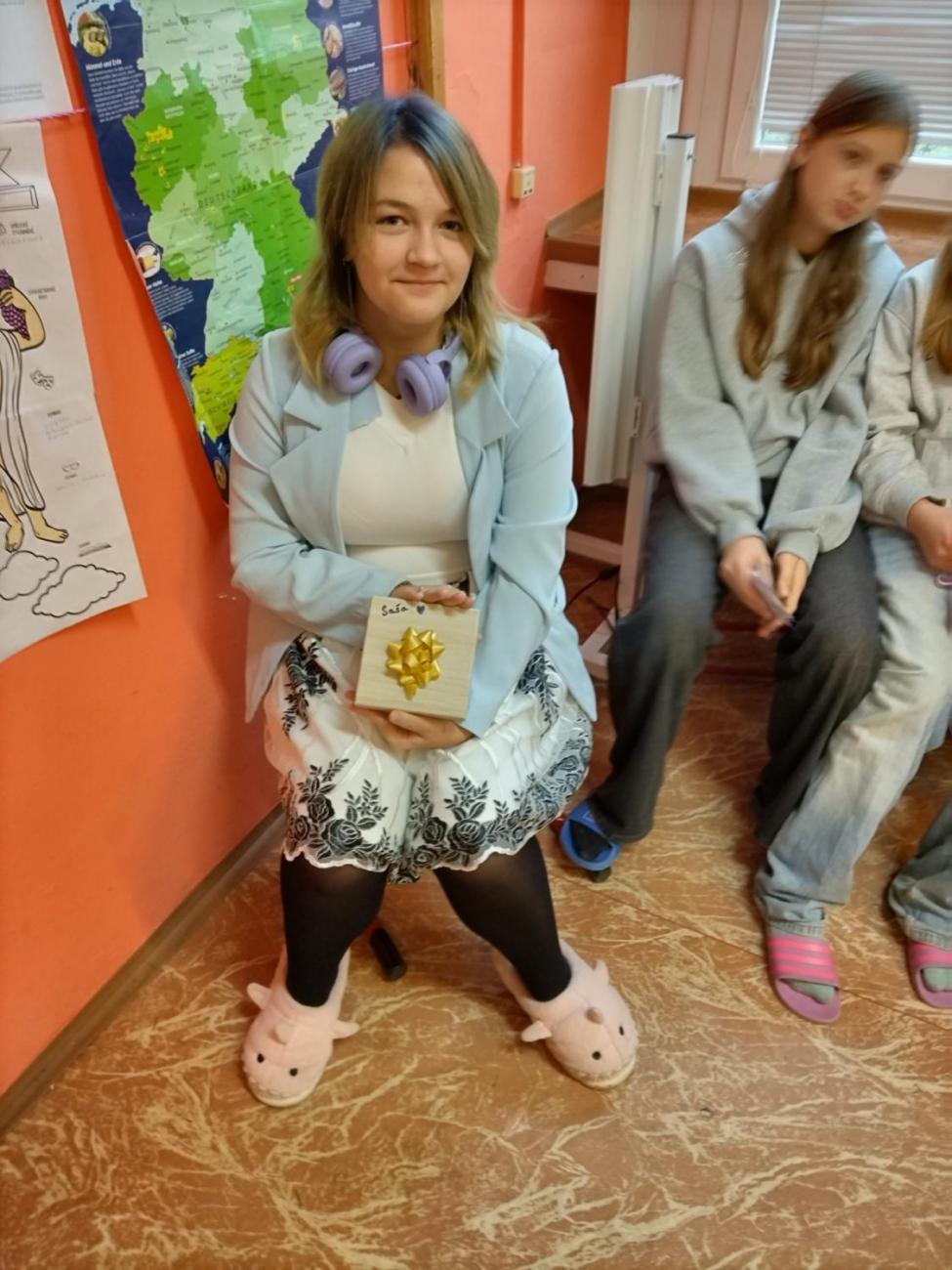 Vánoční besídka  7. D