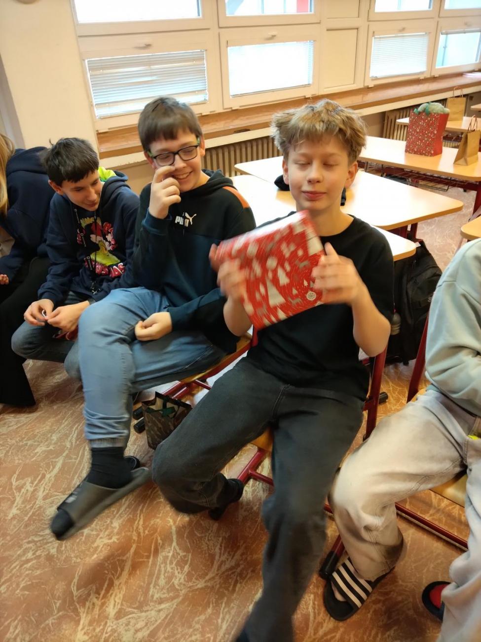 Vánoční besídka  7. D