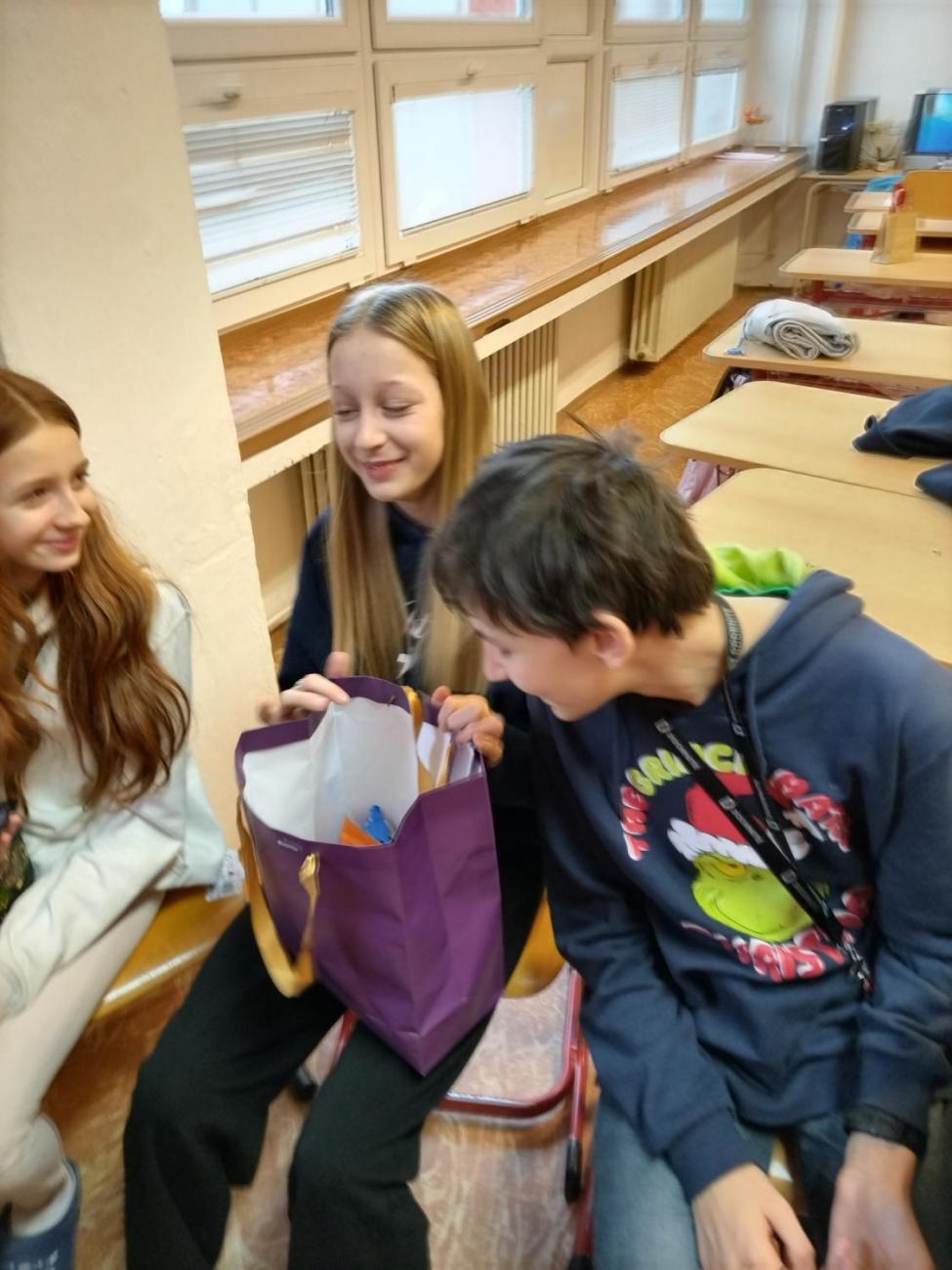 Vánoční besídka  7. D