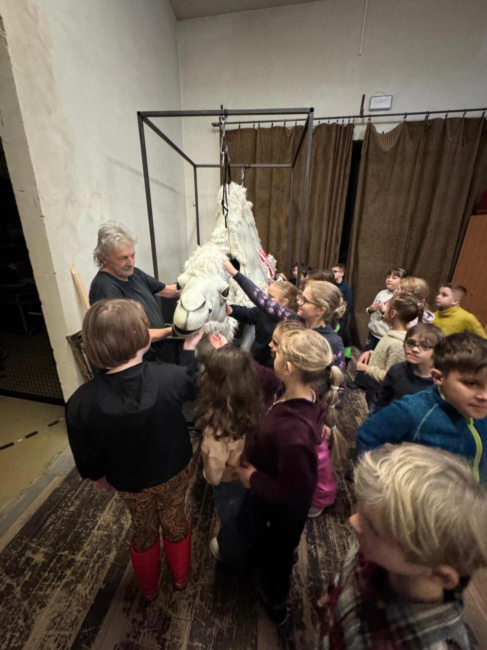 Poprvé v divadle 3.C