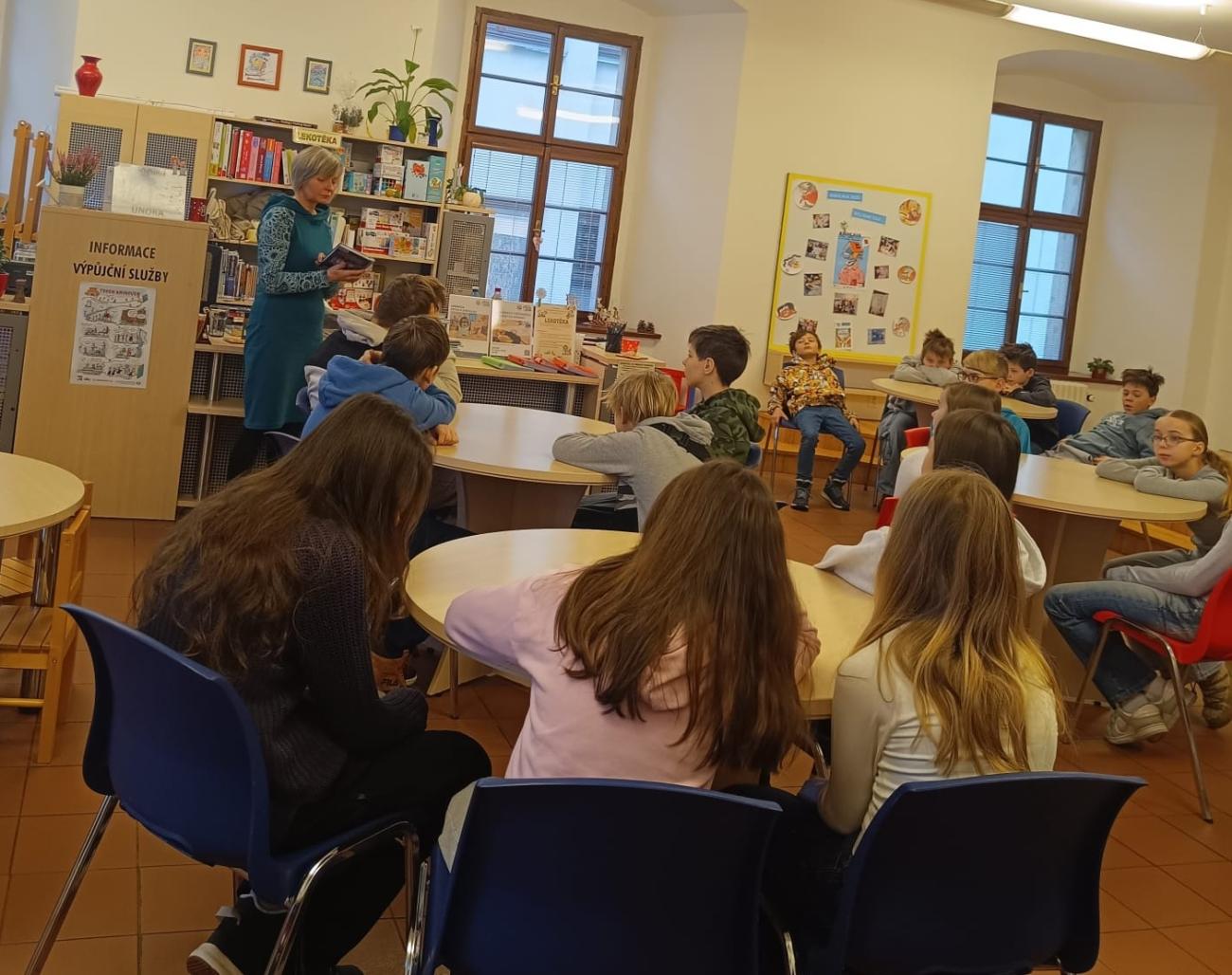 Návštěva knihovny  6.C