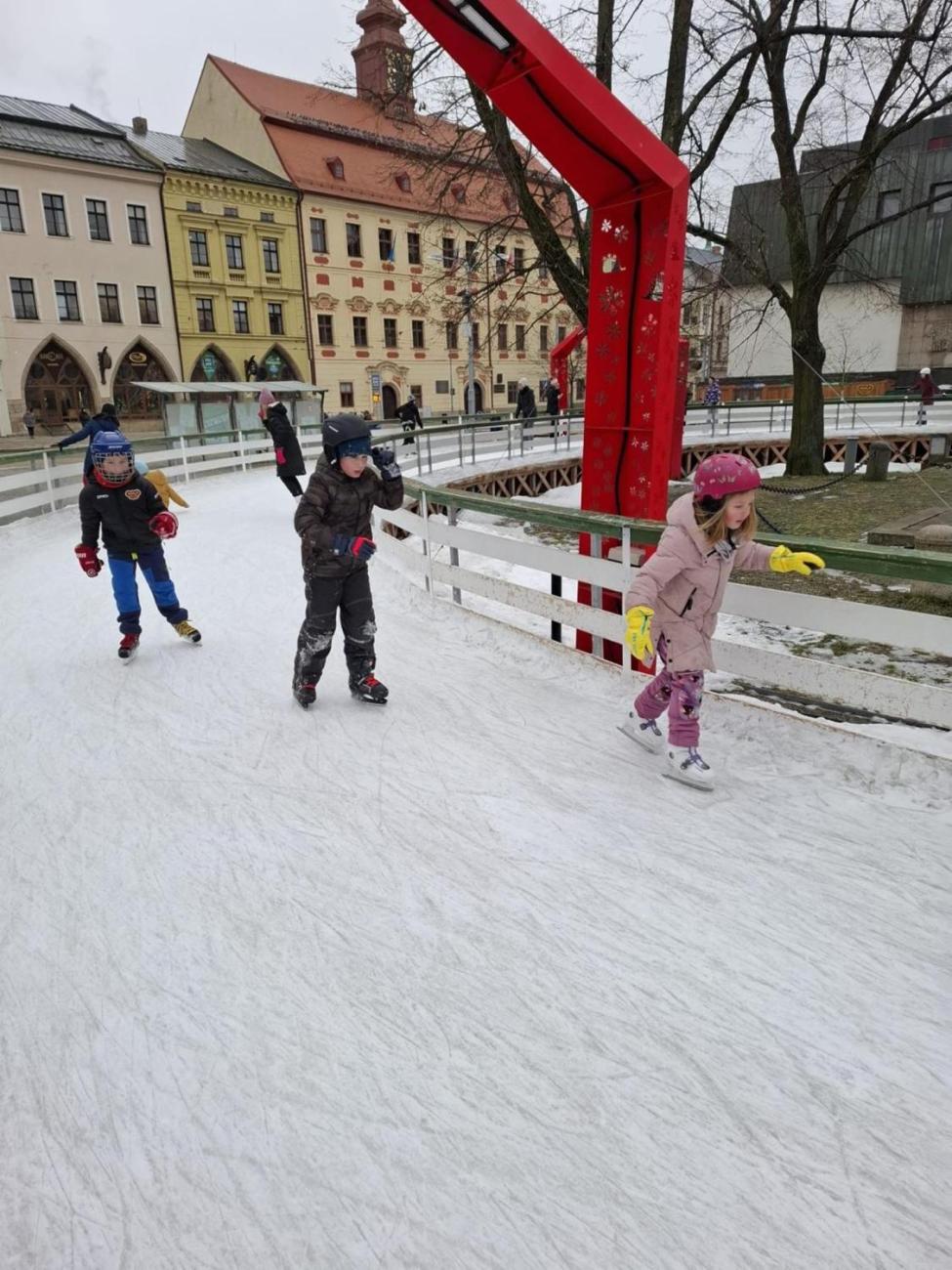 Konec bruslařské sezóny 2.B