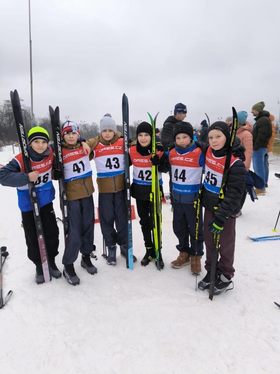 Mistrovství štafet základních škol Jihlavska v běžeckém lyžování