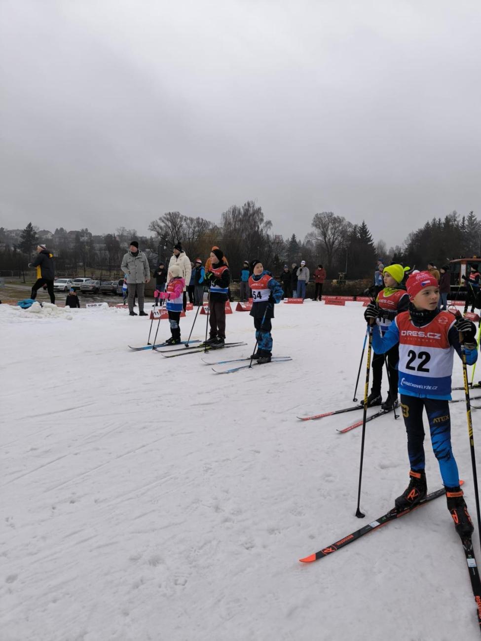 Mistrovství štafet základních škol Jihlavska v běžeckém lyžování
