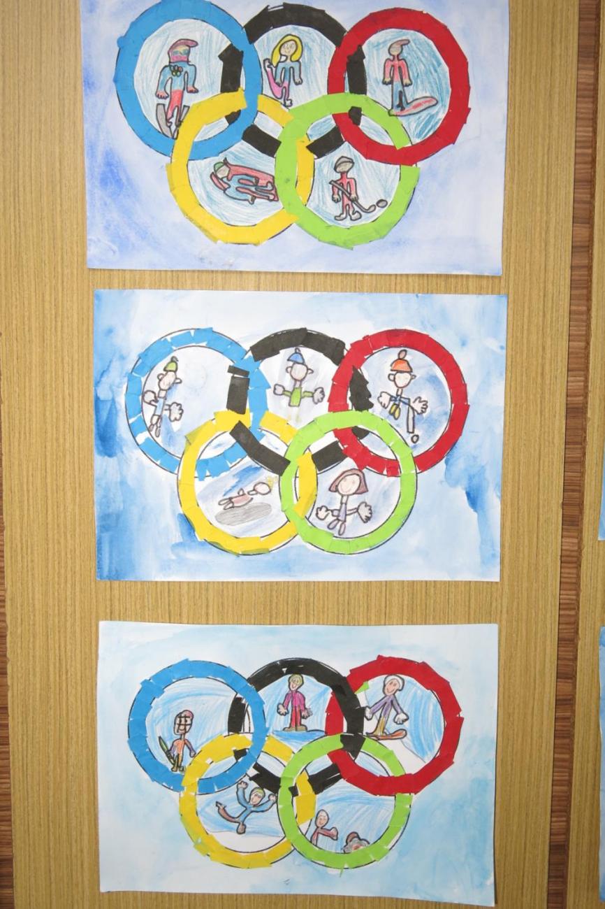 Žáci 2.B fandí zimní olympiádě 2026