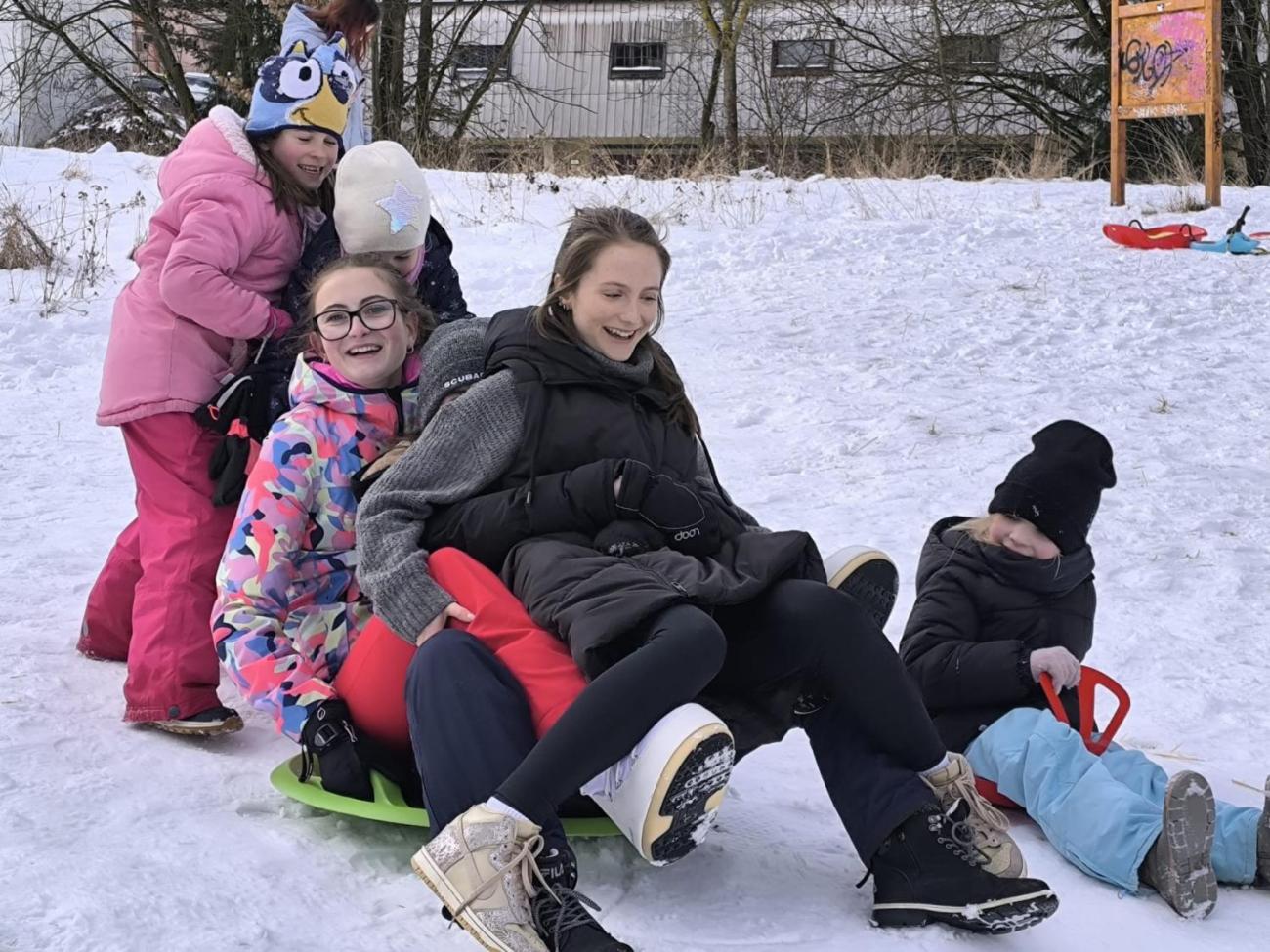 Bobování prvňáčků a deváťáků  (1.A a 9.A)