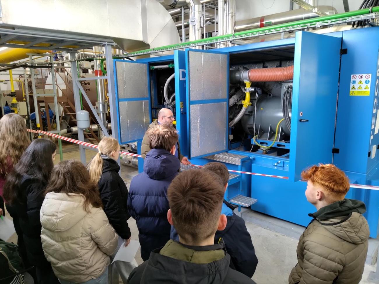 Exkurze do kotelny K7