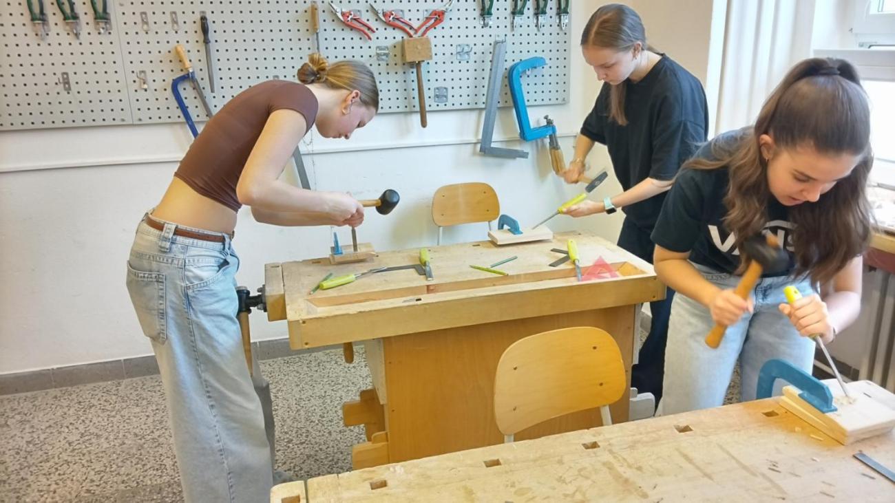 PRÁCE S DŘEVEM – DLABÁNÍ A ZHOTOVENÍ VLASTNÍHO VÝROBKU