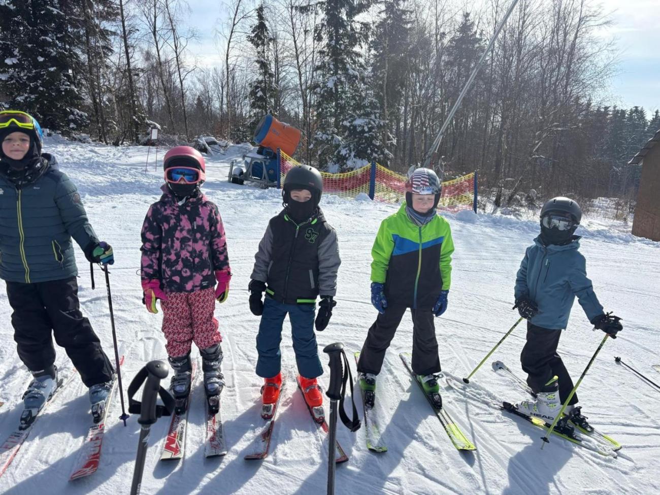 Lyžování na Čeřínku  2. ročník