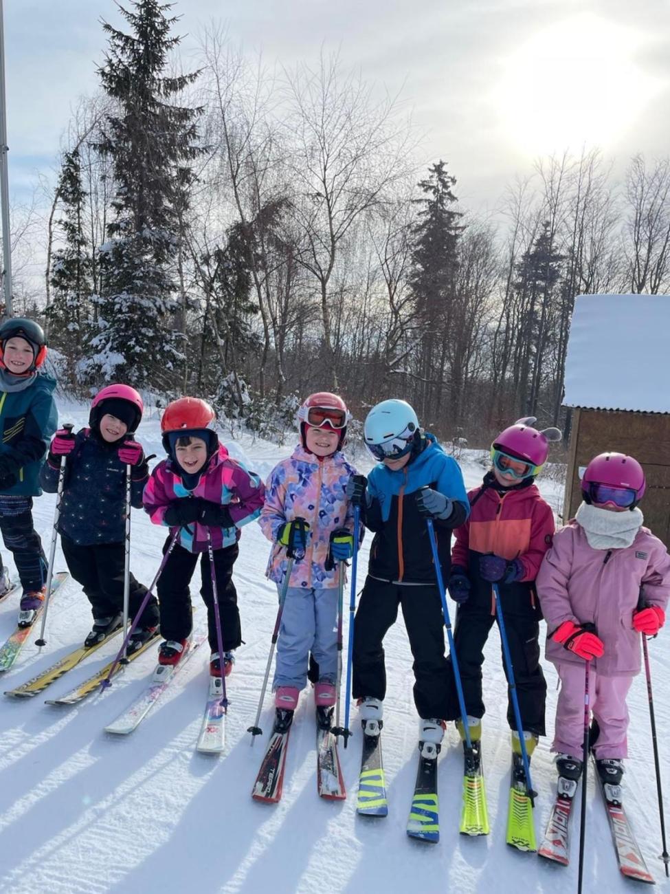 Lyžování na Čeřínku  2. ročník