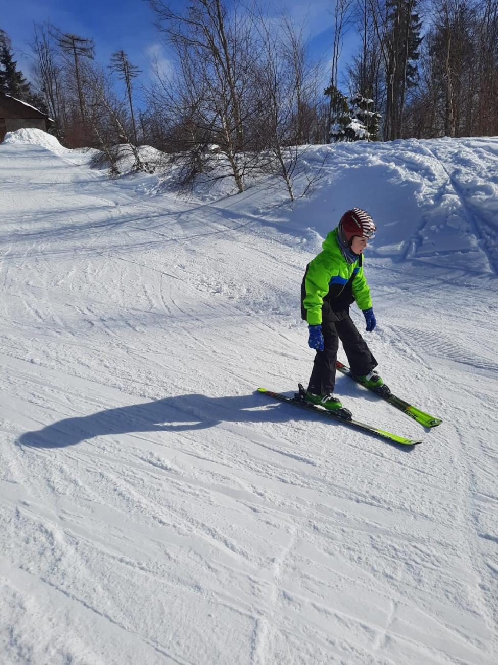 Lyžování na Čeřínku  2. ročník