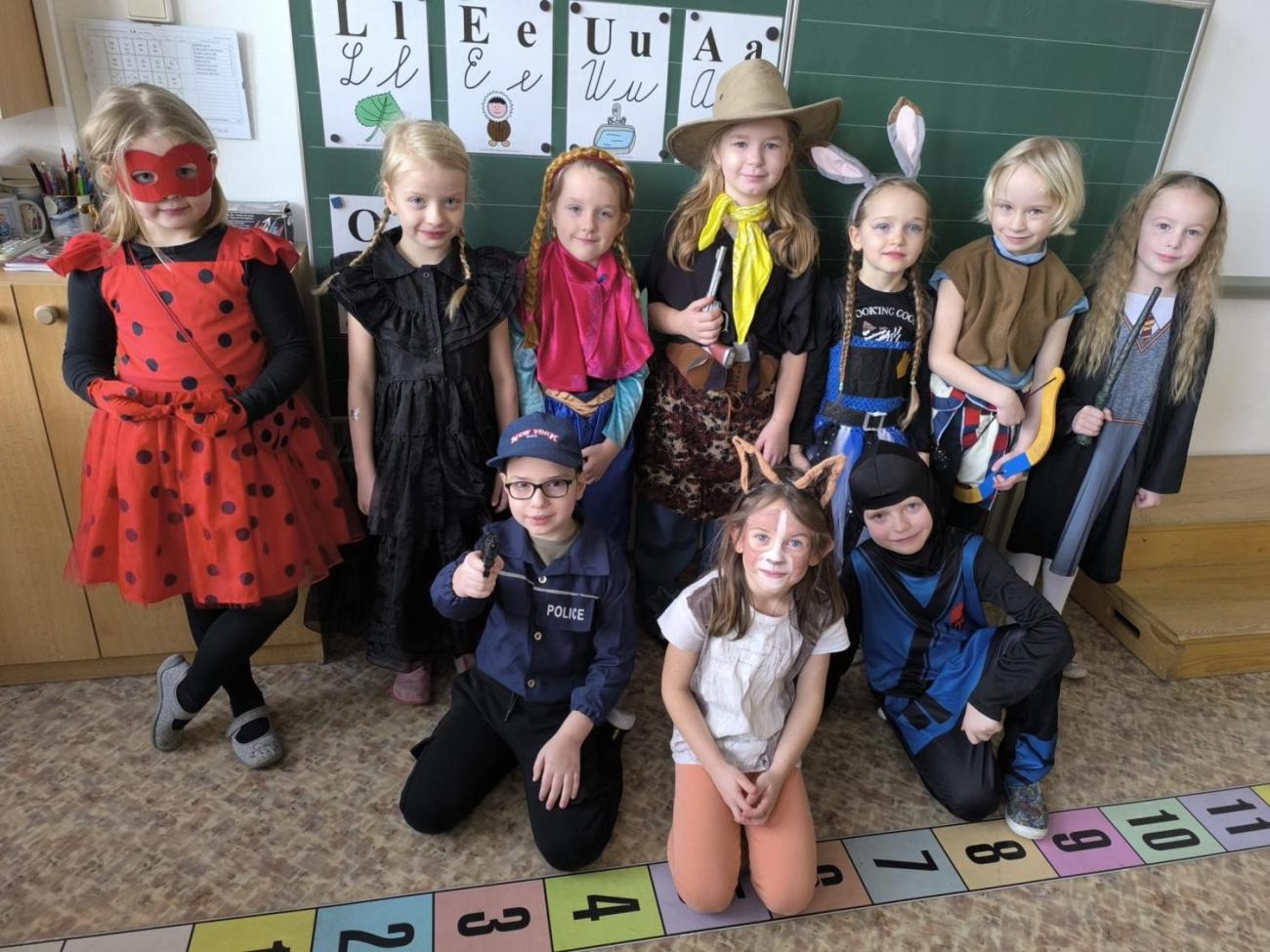 Karneval v 1. ročníku