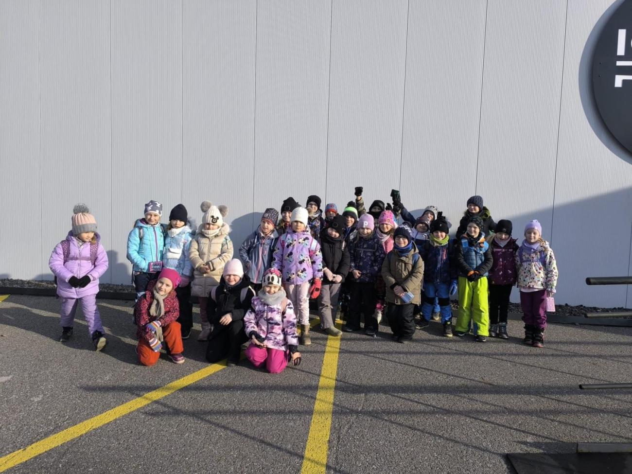 Bruslení 1.A na zimním stadionu ICE POINT 112