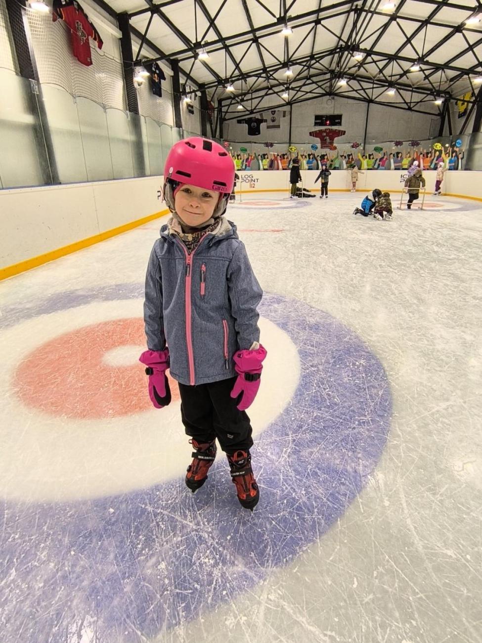 Bruslení 1.A na zimním stadionu ICE POINT 112