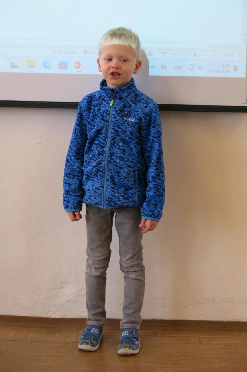 Recitační soutěž 1., 2. a 3. ročníku