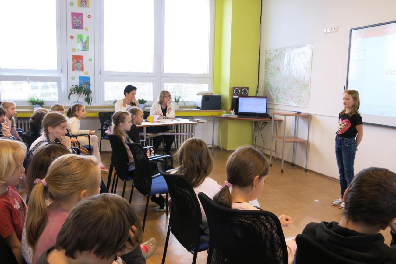 Recitační soutěž 1., 2. a 3. ročníku