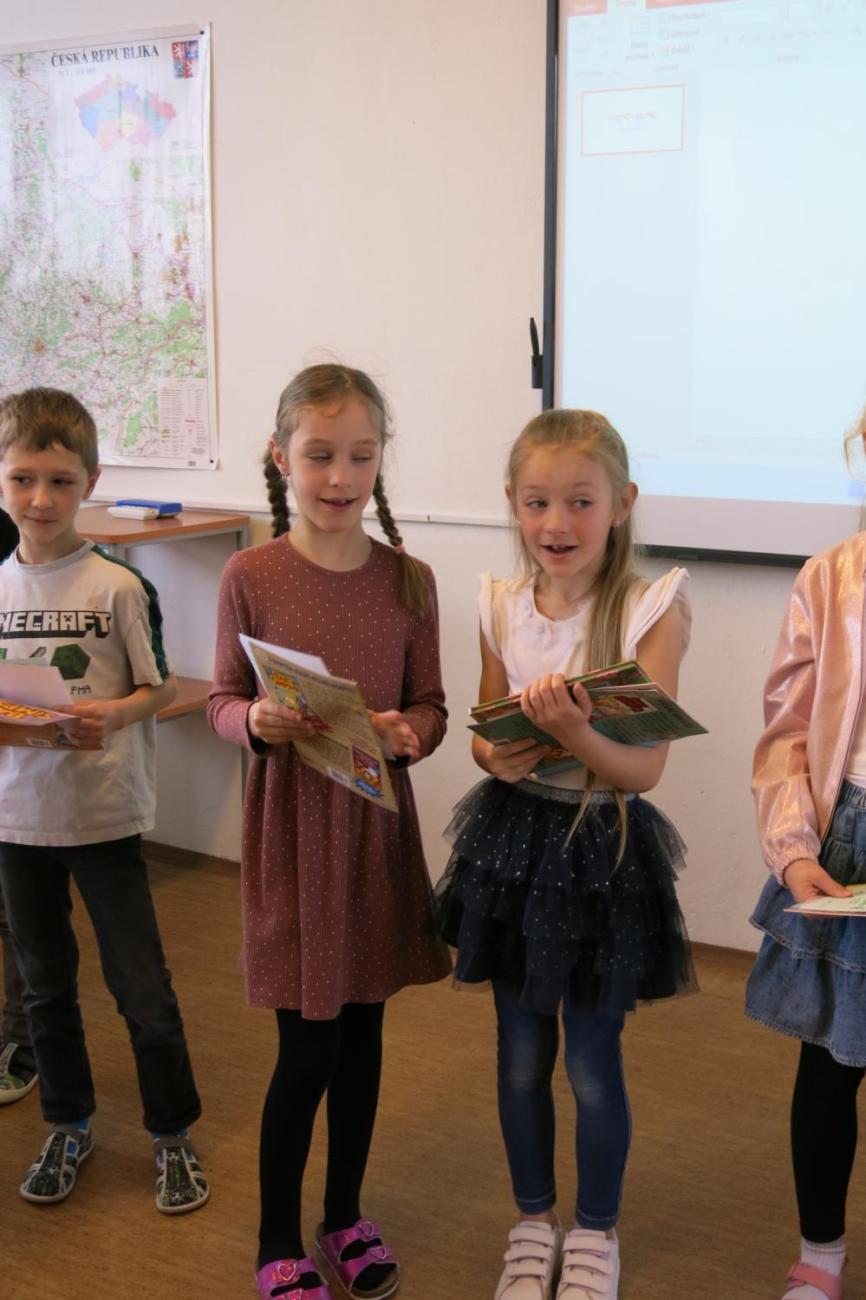 Recitační soutěž 1., 2. a 3. ročníku