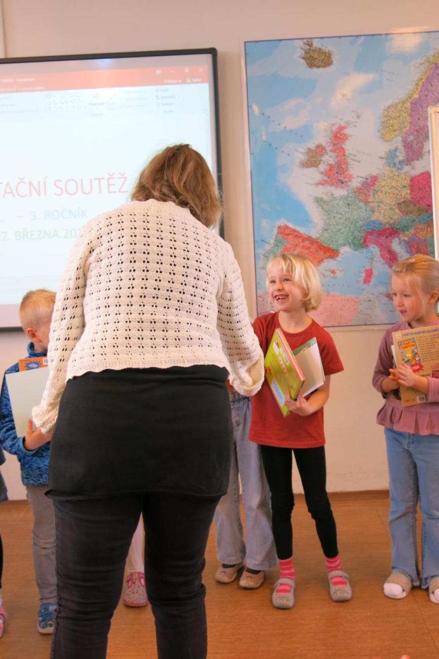 Recitační soutěž 1., 2. a 3. ročníku