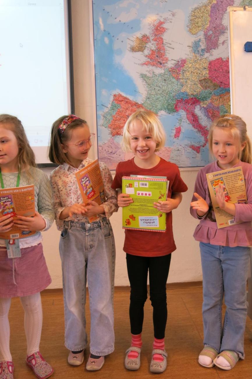 Recitační soutěž 1., 2. a 3. ročníku