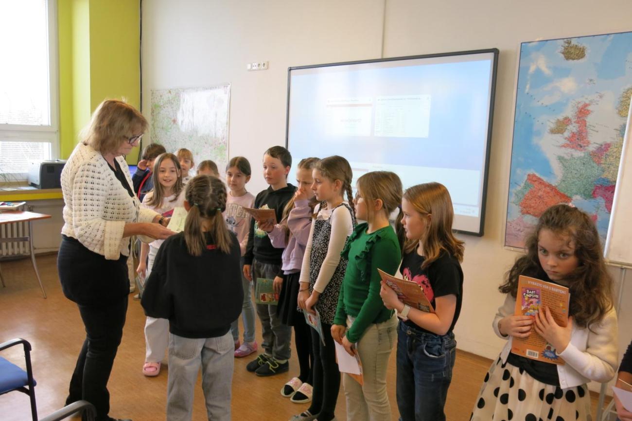 Recitační soutěž 1., 2. a 3. ročníku