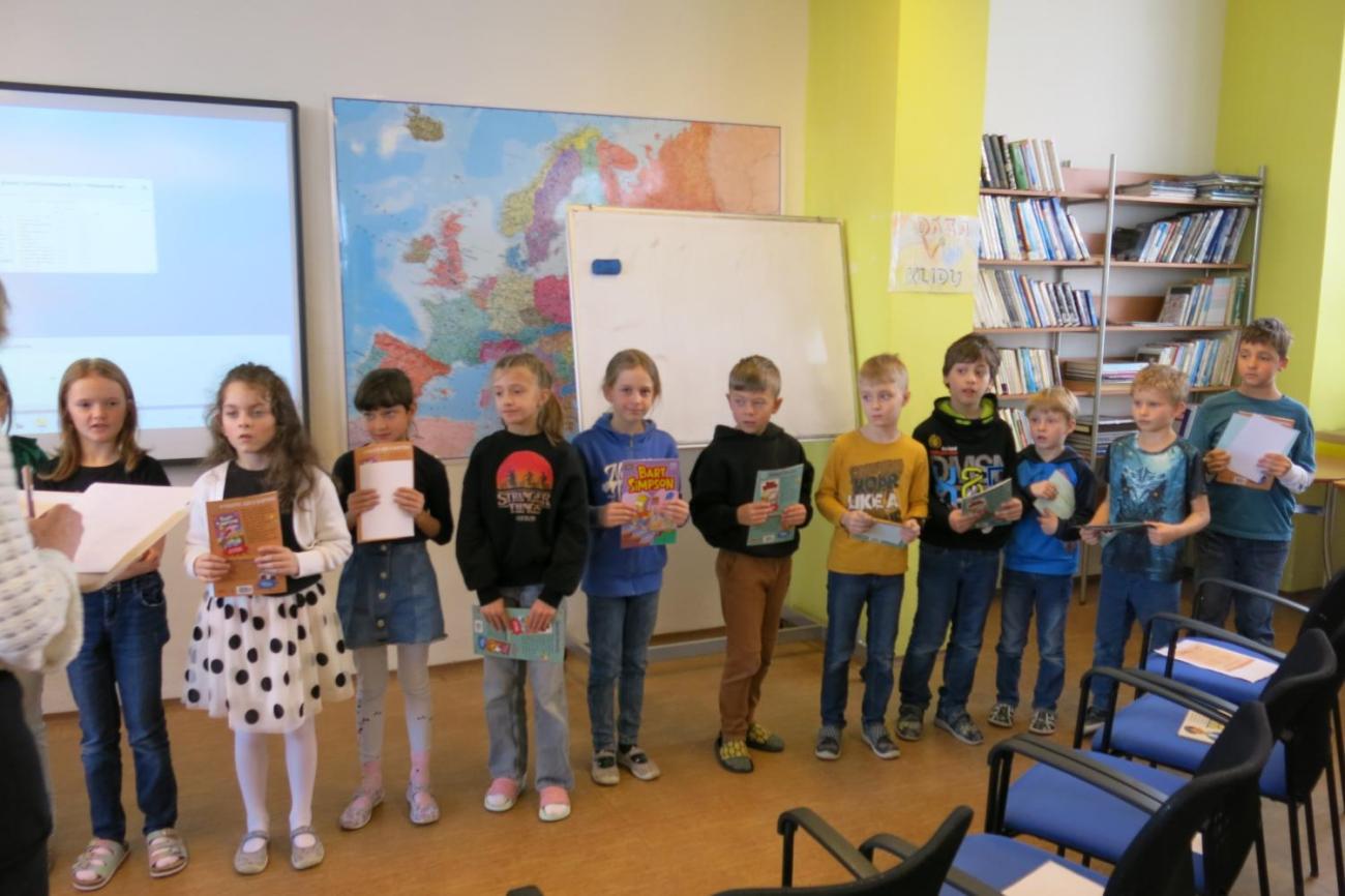 Recitační soutěž 1., 2. a 3. ročníku