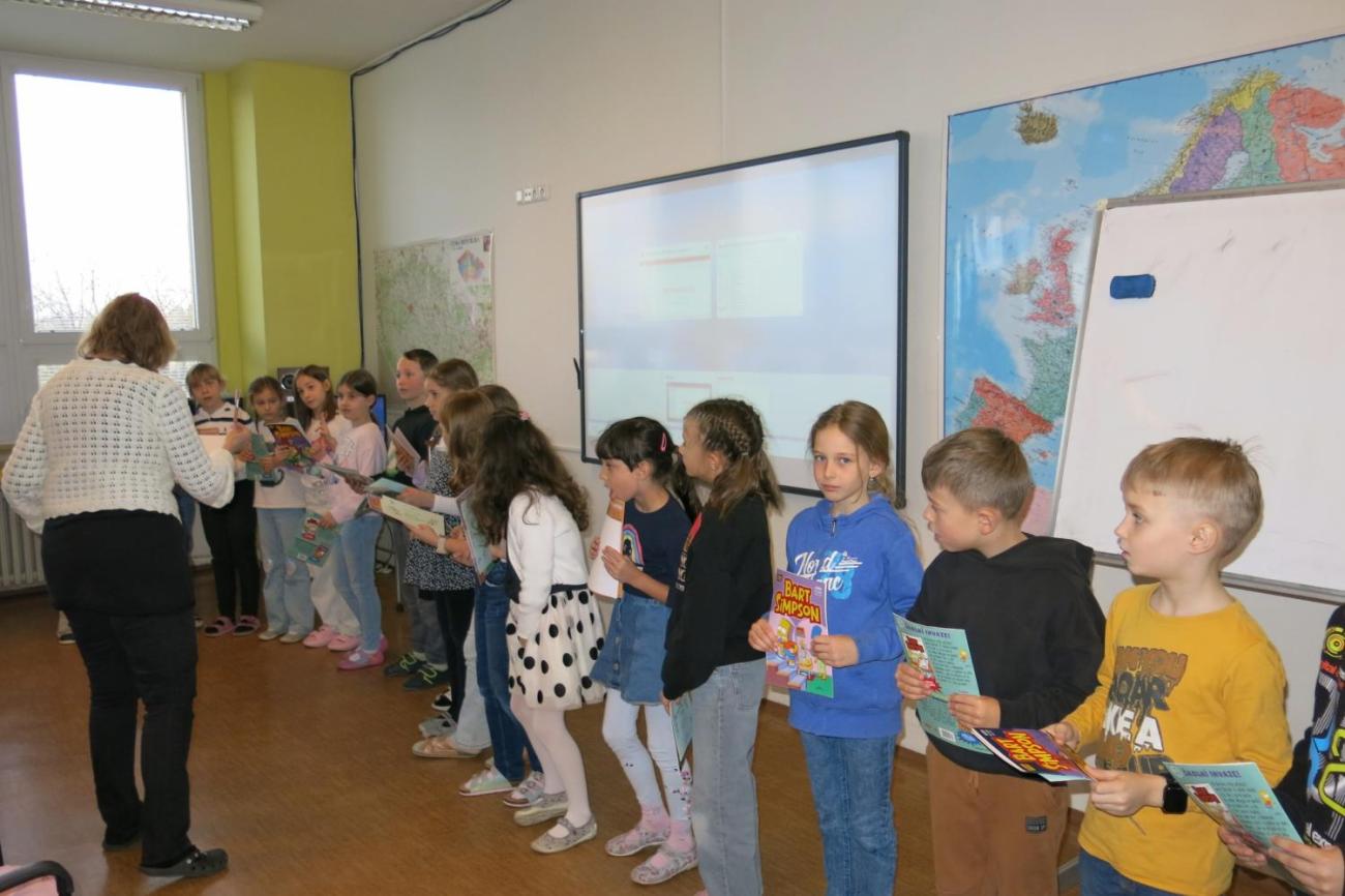 Recitační soutěž 1., 2. a 3. ročníku