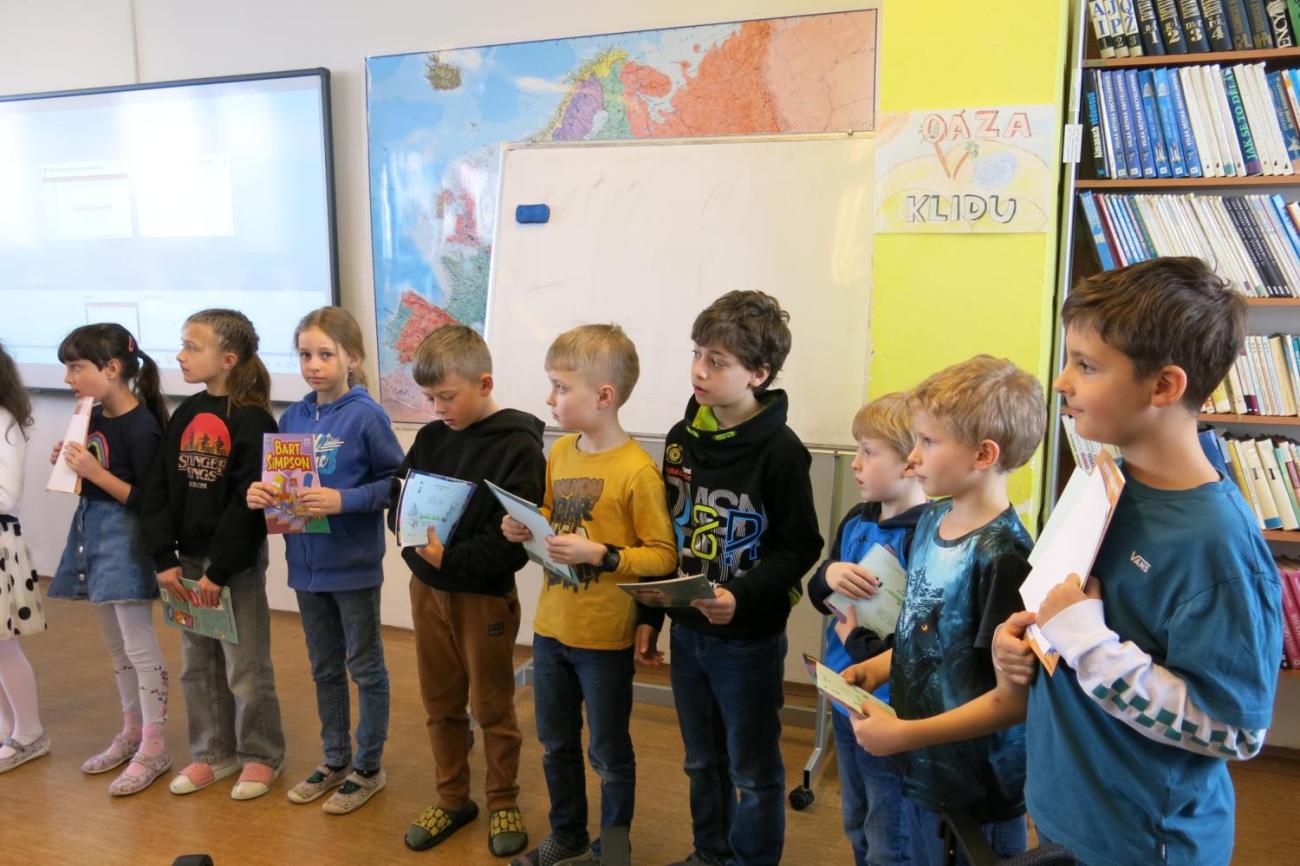 Recitační soutěž 1., 2. a 3. ročníku