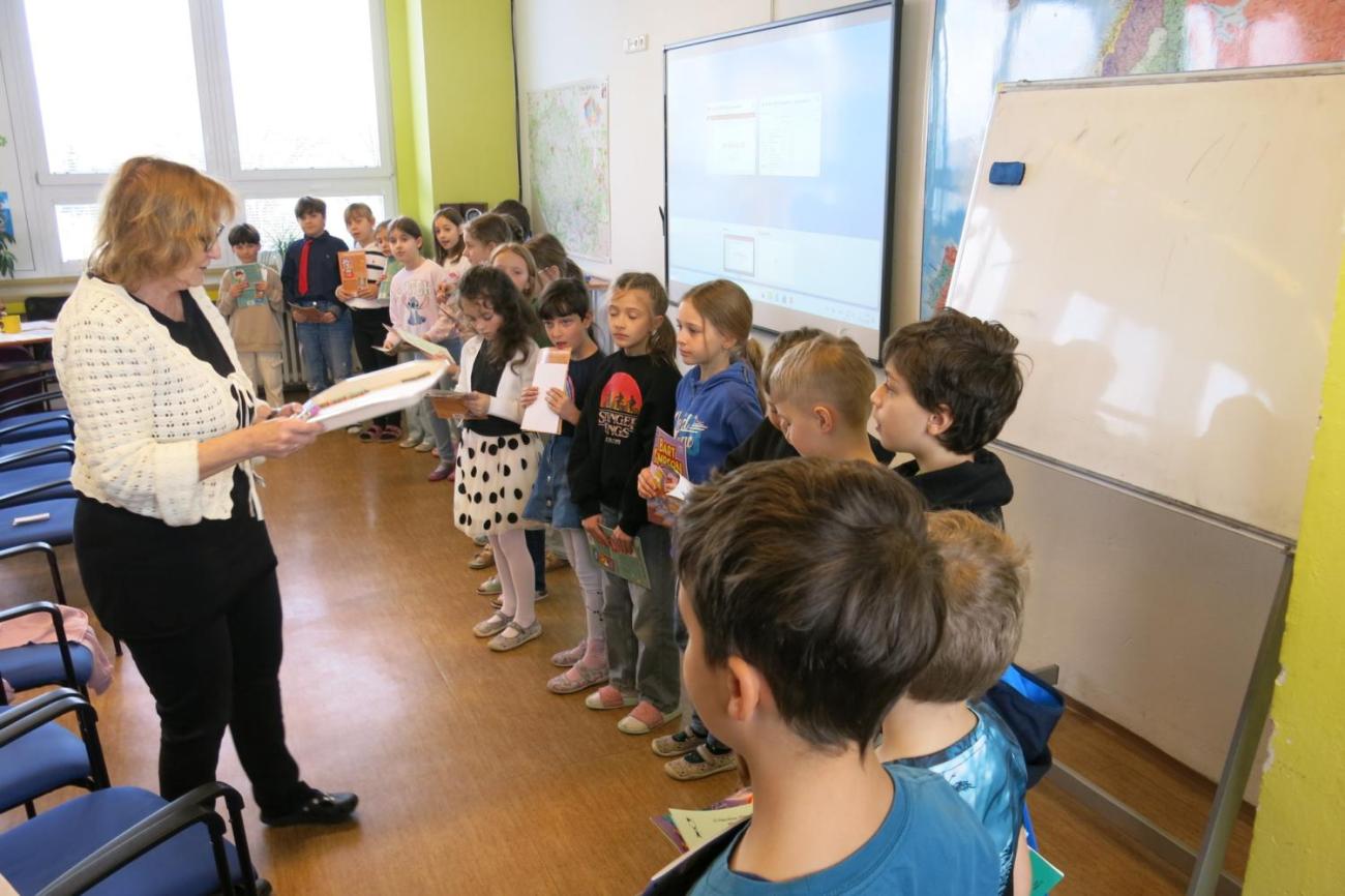 Recitační soutěž 1., 2. a 3. ročníku