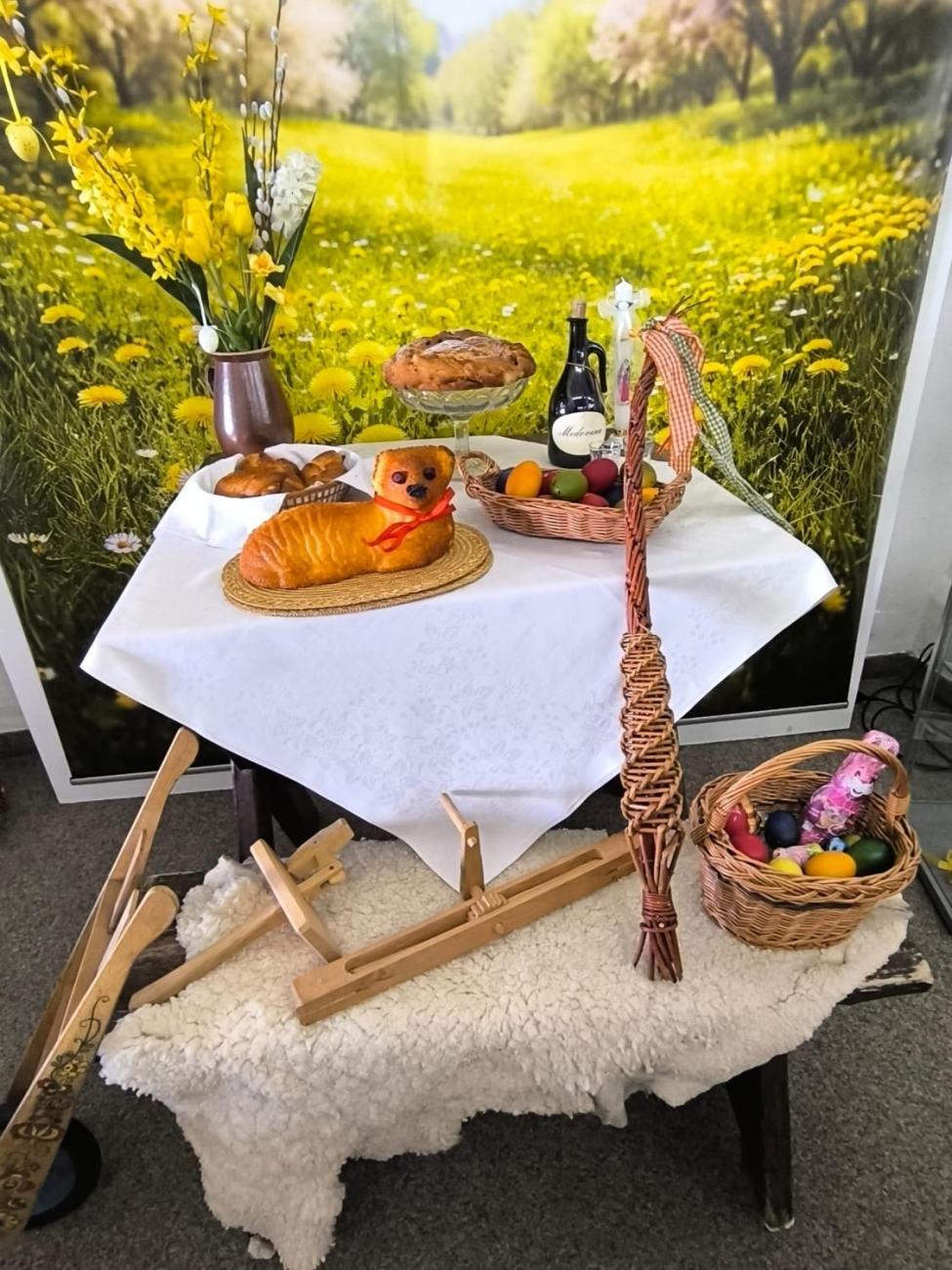 Velikonční program v muzeu  1.A