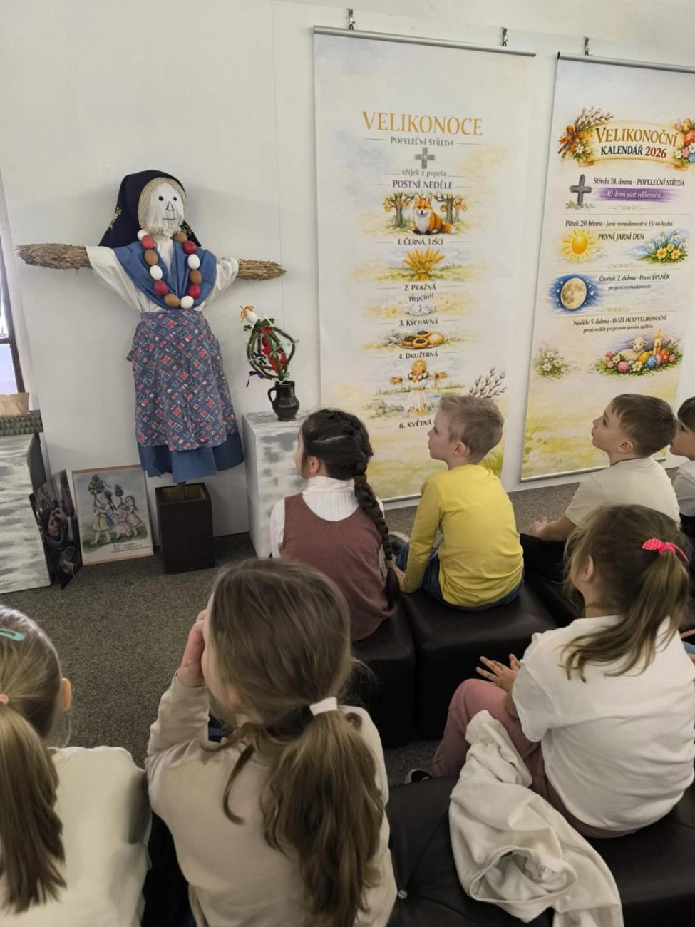 Velikonční program v muzeu  1.A