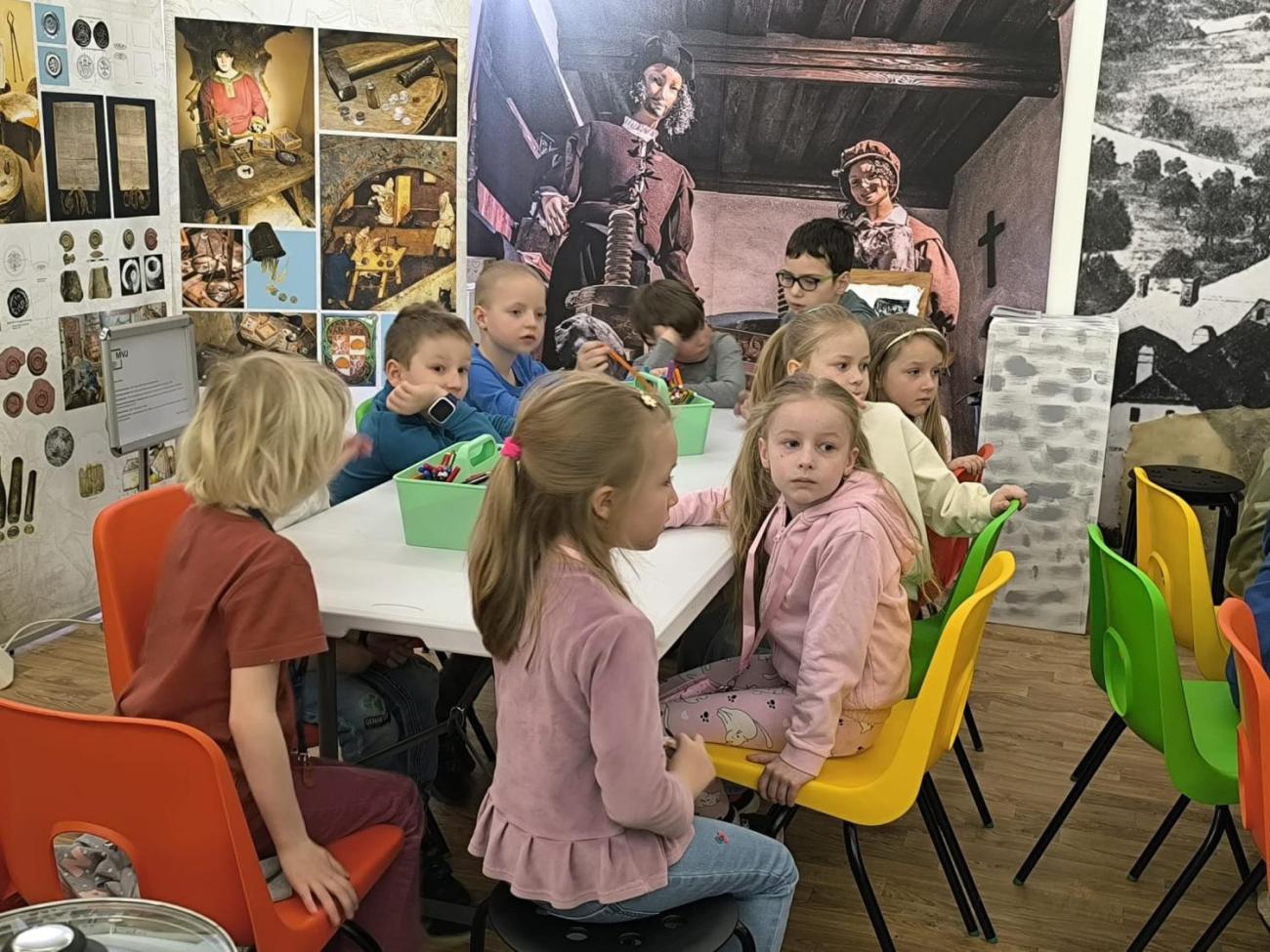 Velikonční program v muzeu  1.A