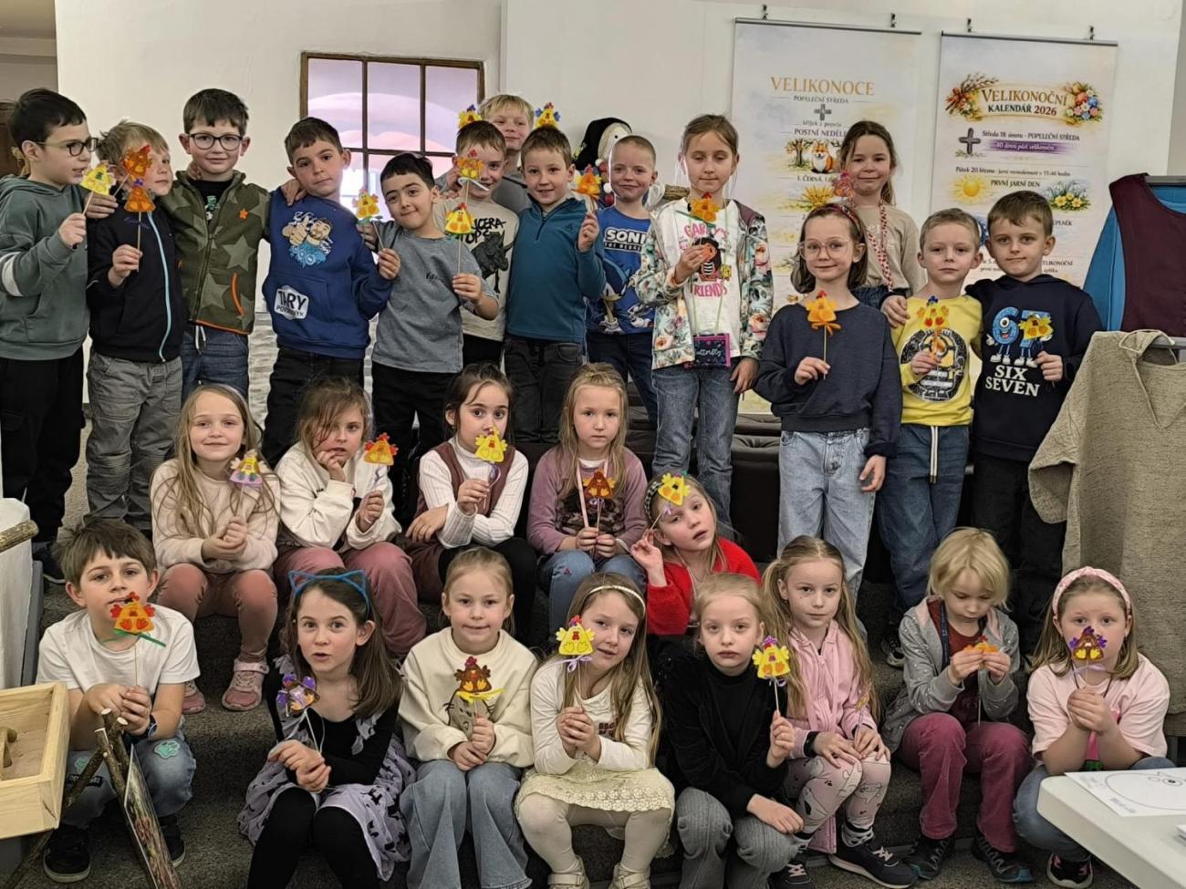 Velikonční program v muzeu  1.A