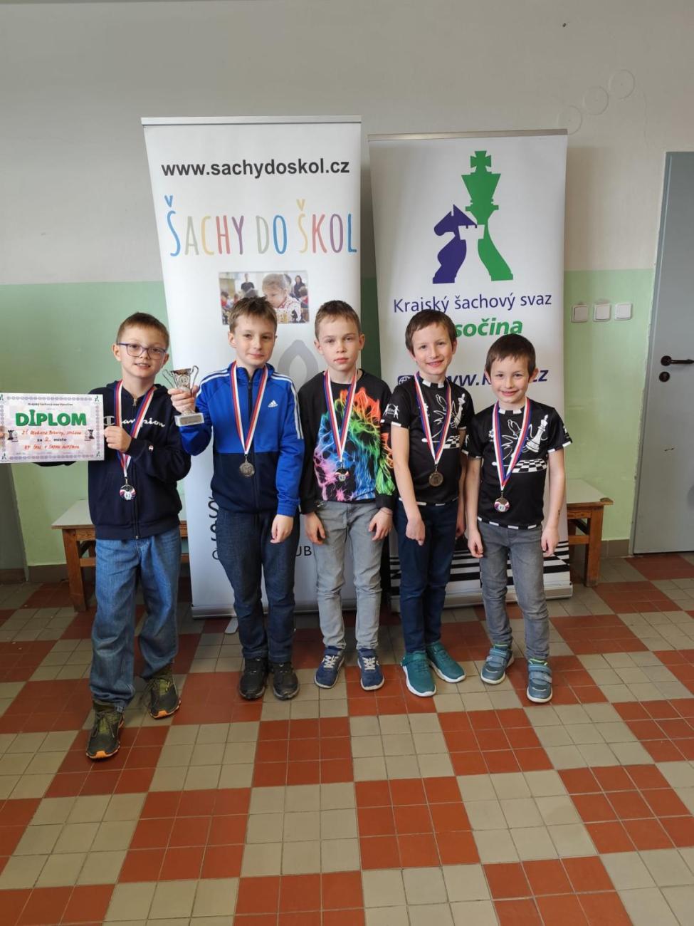 Úspěch našich šachistů v krajském kole