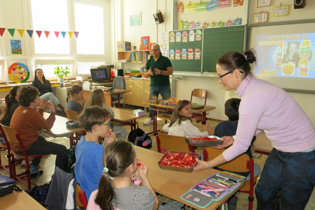 Beseda o zdravé výživě ve 3. ročnících