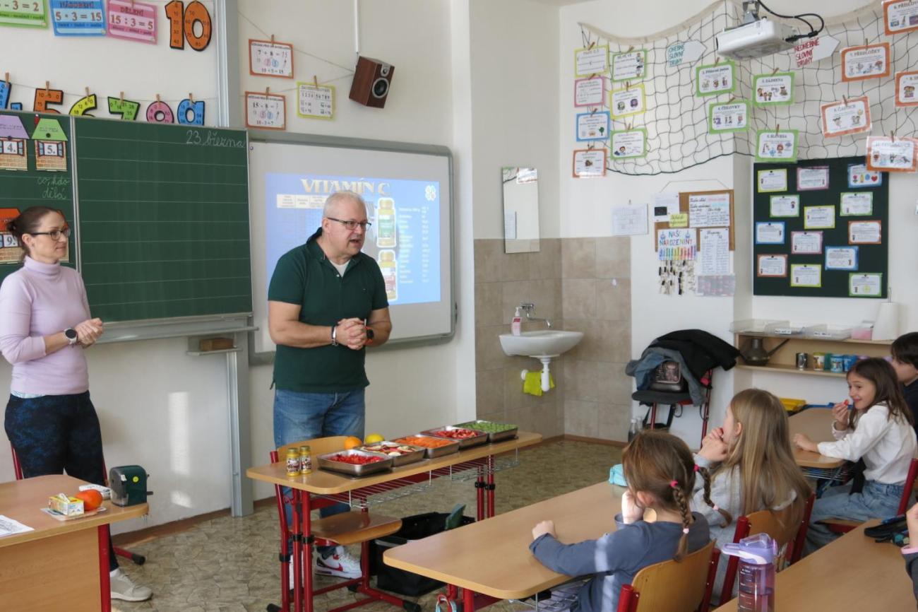 Beseda o zdravé výživě ve 3. ročnících