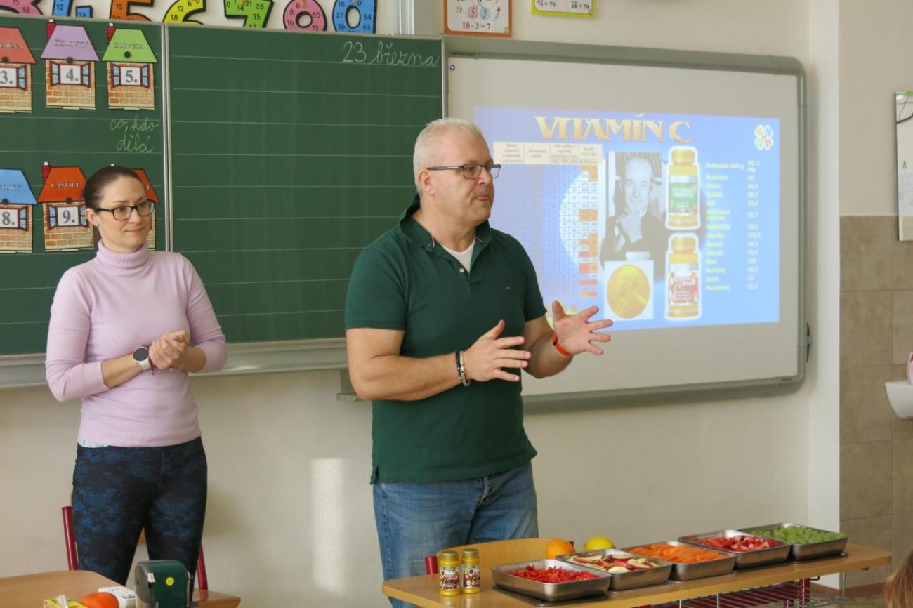Beseda o zdravé výživě ve 3. ročnících