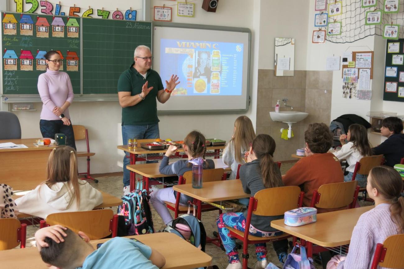 Beseda o zdravé výživě ve 3. ročnících