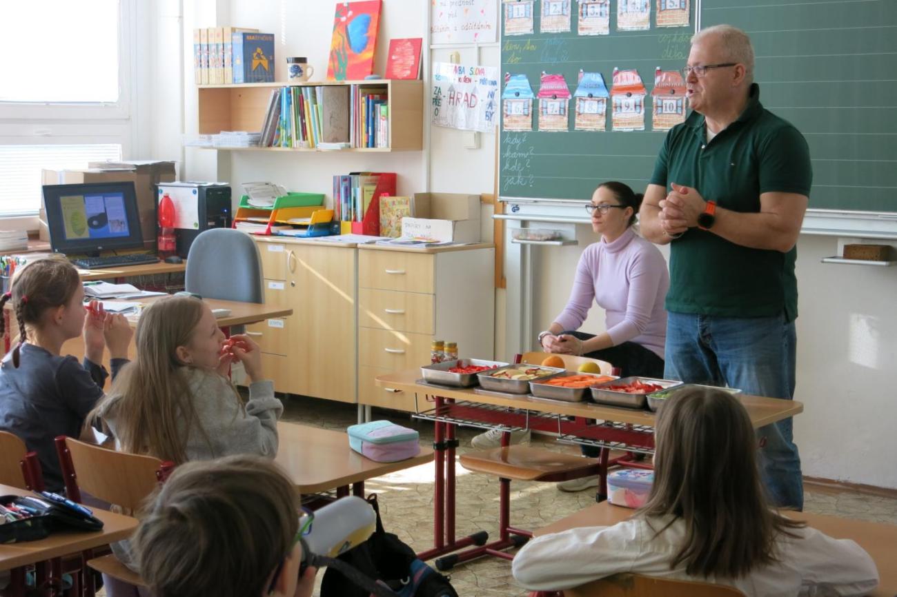 Beseda o zdravé výživě ve 3. ročnících