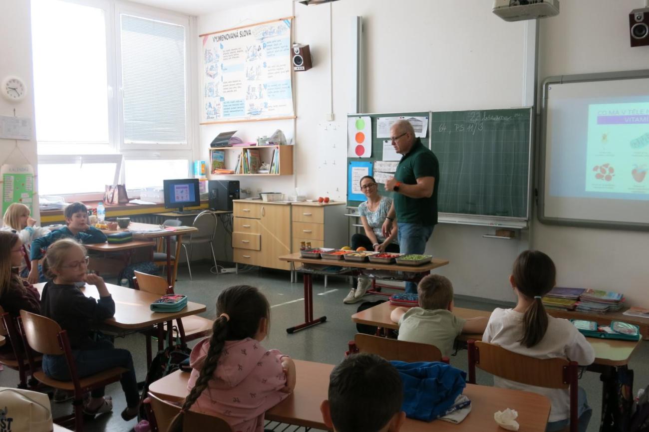 Beseda o zdravé výživě ve 3. ročnících
