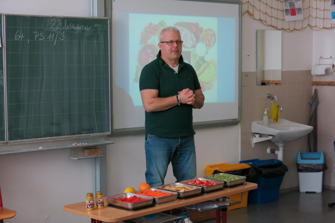 Beseda o zdravé výživě ve 3. ročnících