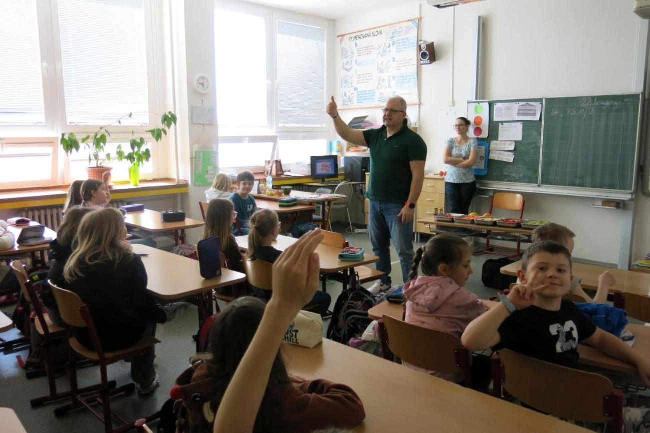 Beseda o zdravé výživě ve 3. ročnících