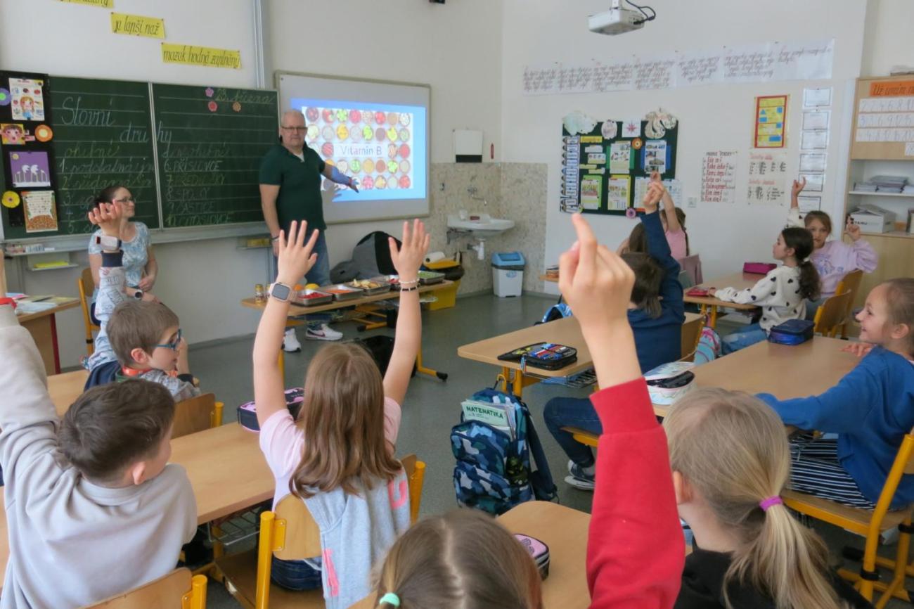 Beseda o zdravé výživě ve 3. ročnících