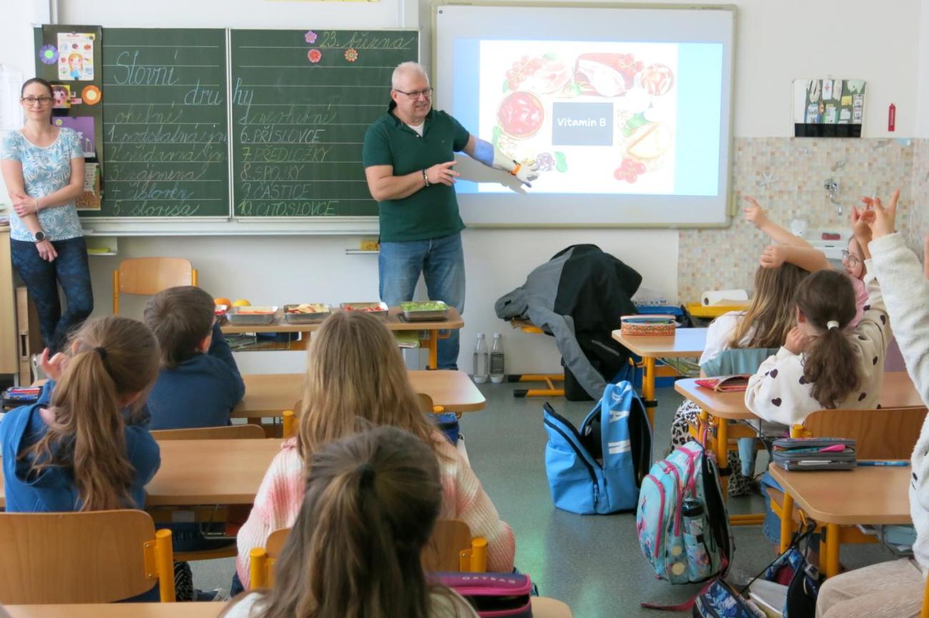 Beseda o zdravé výživě ve 3. ročnících