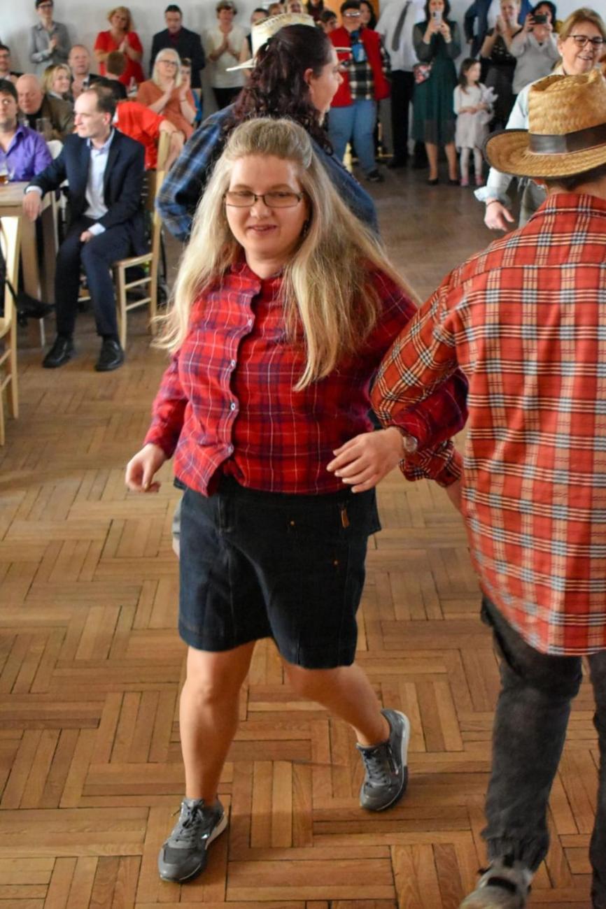 Předtančení na plese DTS Jihlava