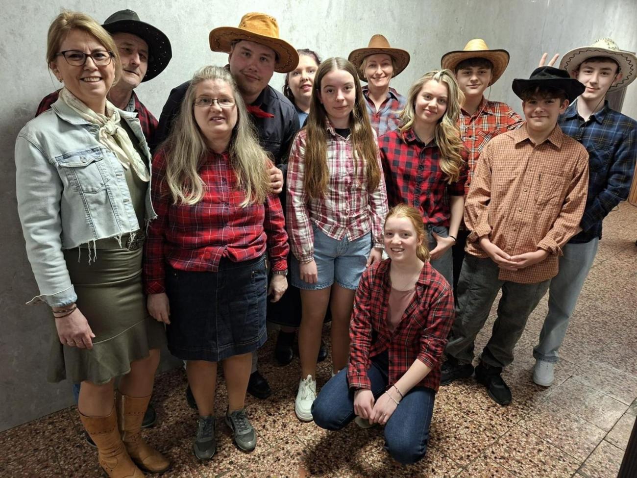 Předtančení na plese DTS Jihlava