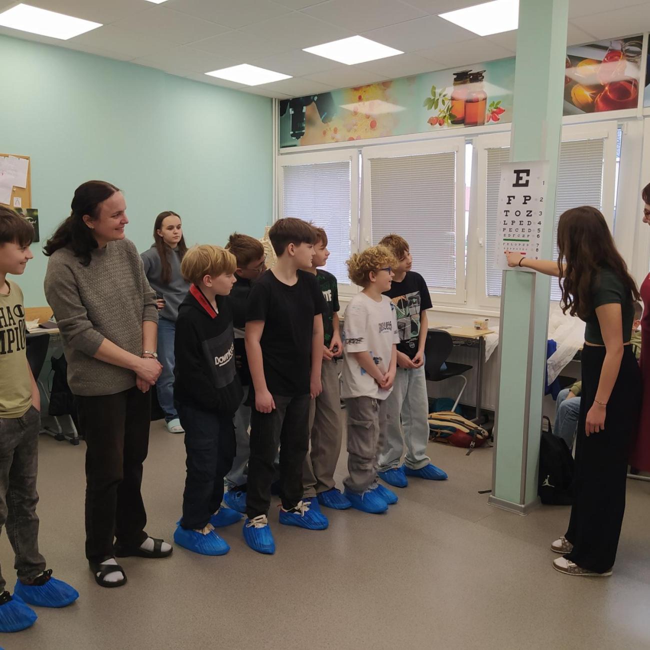 Projekt "Lidské tělo" škola Farmeko  5.B