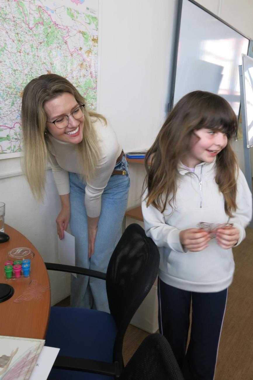 Beseda se spisovatelkou a ilustrátorkou Nelou Gálikovou 